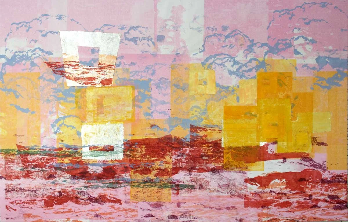 Ocean Blocks 6
2014
Screenprint on canvas
34 x 54 inches