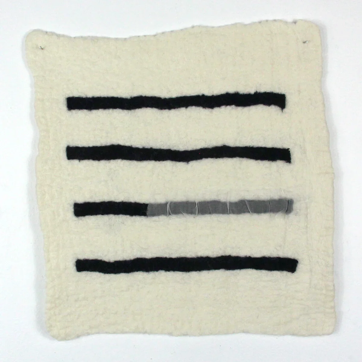 PLEASE TOUCH 4
2019
Wool, silk
12 x 12 inches