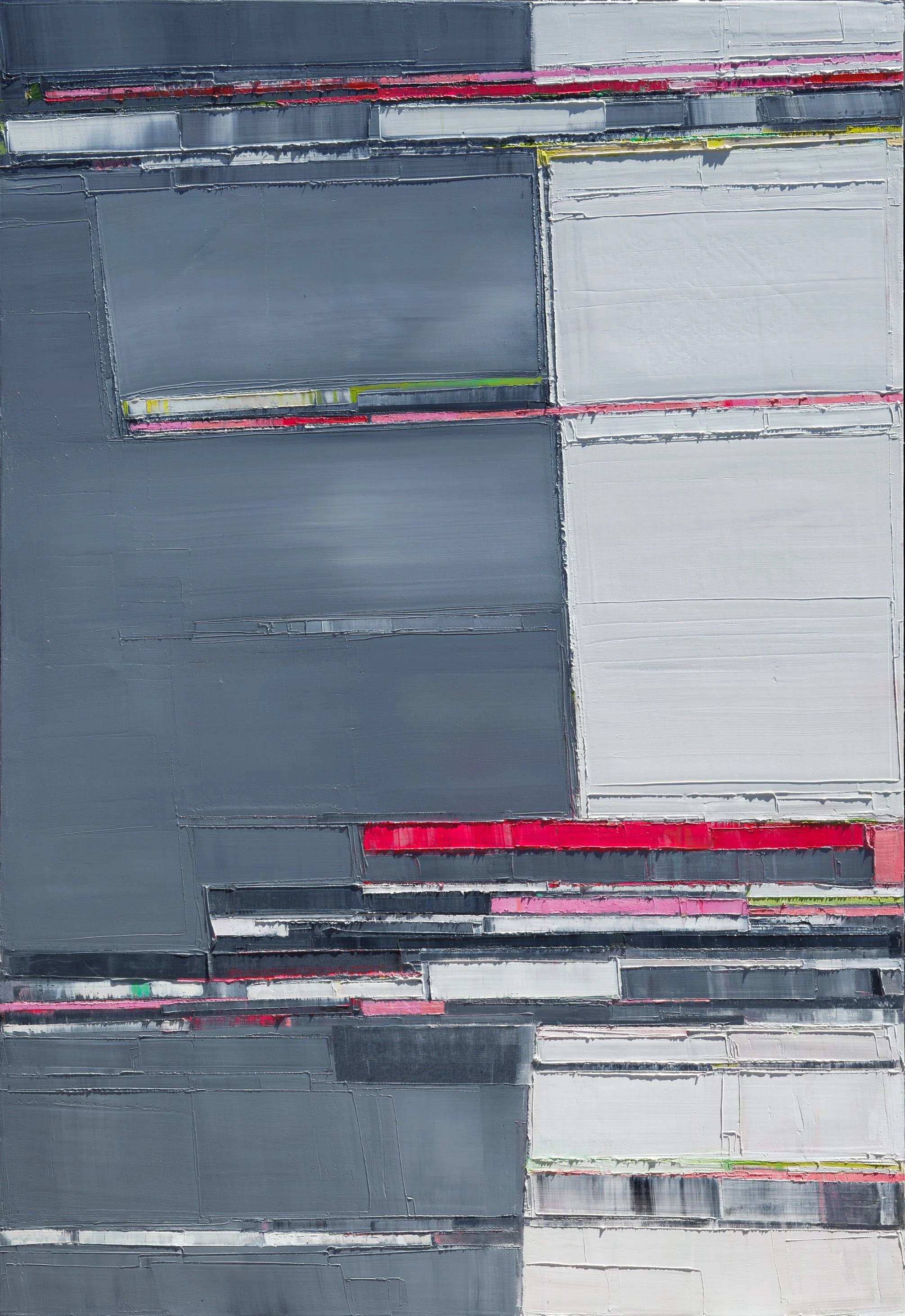 Attempt to Cross 22, 2016
Oil on canvas
72×48 inches