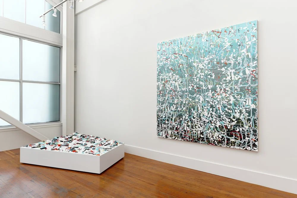 [installation] Variation (blue), 2014 Variation (blue): Artifacts, 2015