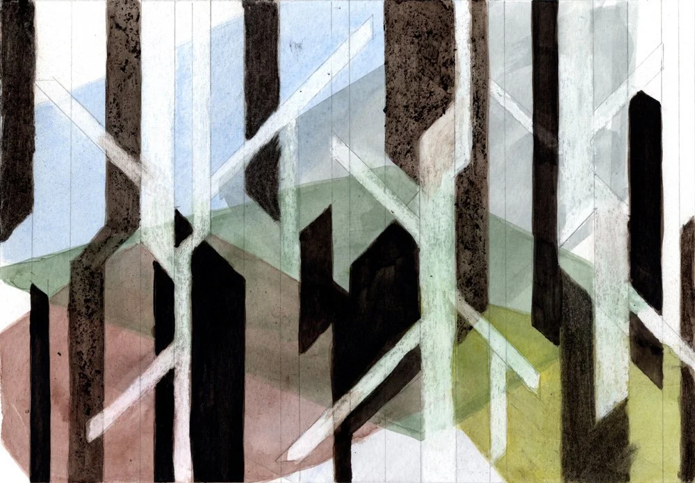 Forest Patterns 8
2022
Gouache on paper
8 x 11 inches