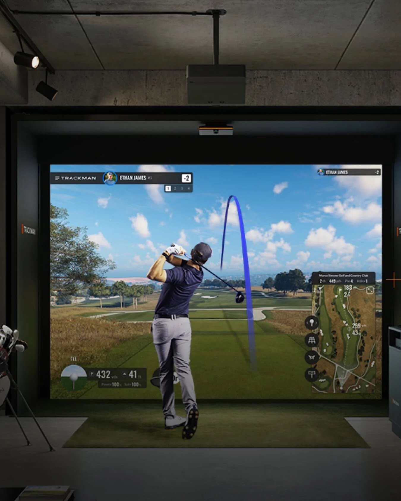 Real data. Real feedback. Real results.

TrackMan gives you instant insights on every shot&mdash;so you can fine-tune your game and see your progress in real time. ⛳️ 

#BirdieSocial #TrackManGolf #GolfSimulator #GolfPerformance #PlayBetter