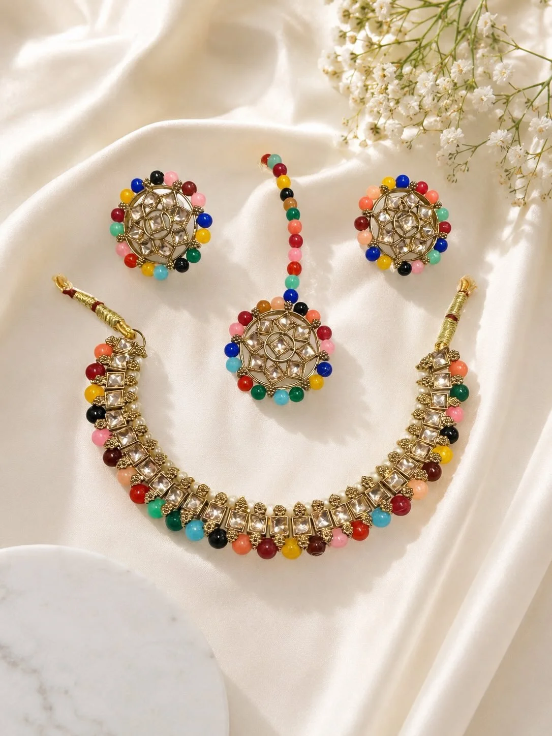 Elegant details, timeless sparkle, and the perfect touch of tradition. This stunning set is made to turn heads at every event 🌸

Perfect for weddings, parties, and festive looks ✨
Available now at Nanki&rsquo;s Collection 💕

#NankisCollection #Indi