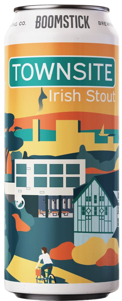 Townsite - Irish Stout - Easy & Approachable - Dark in Appearance - Light on the Palate - 4.4% - Served on Nitro in Alehouse