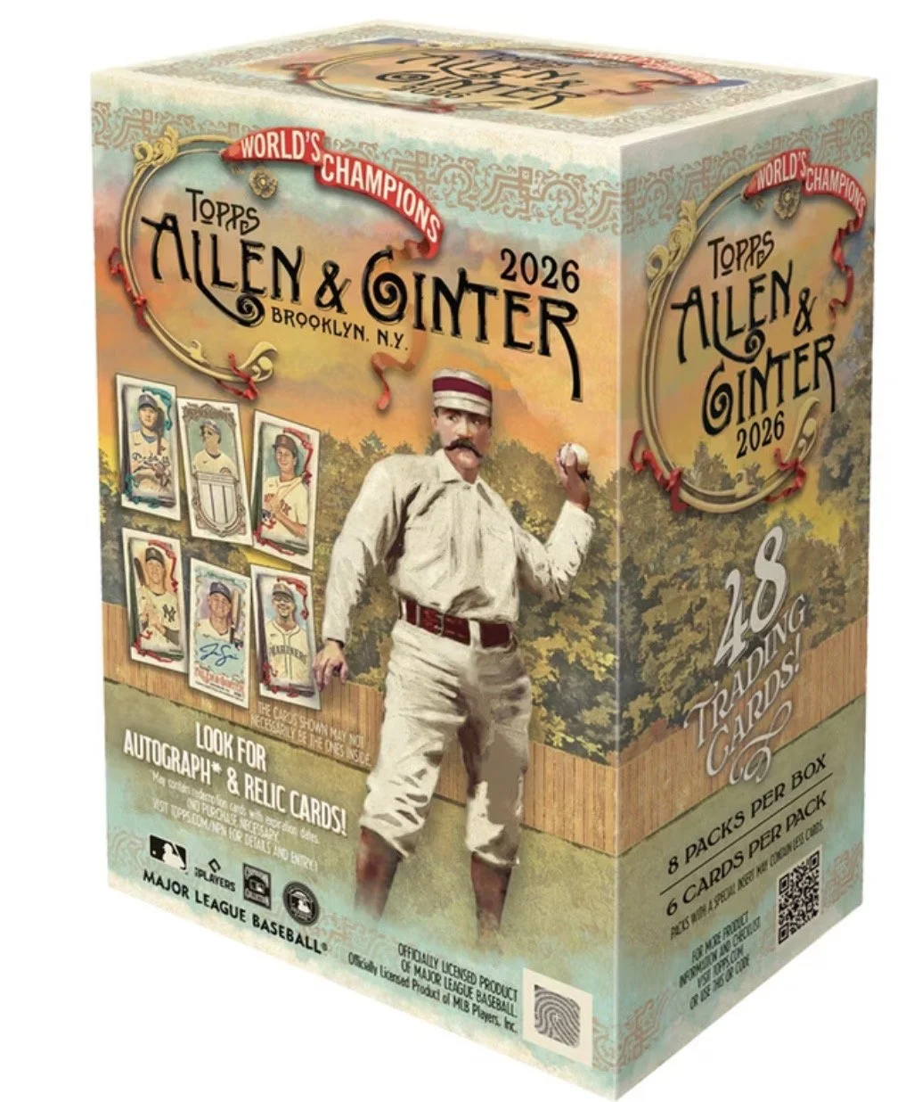 (4) 2026 Topps Allen & Ginter Blasters Baseball Divisional