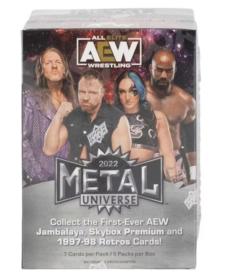 (20) Upper Deck 2022 AEW Metal Universe Blaster Case Break (Break #99)