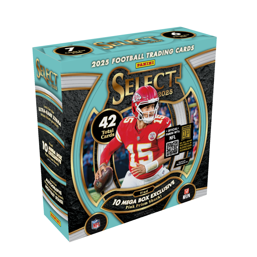 (10) 2025 Select NFL Mega Box Team Break