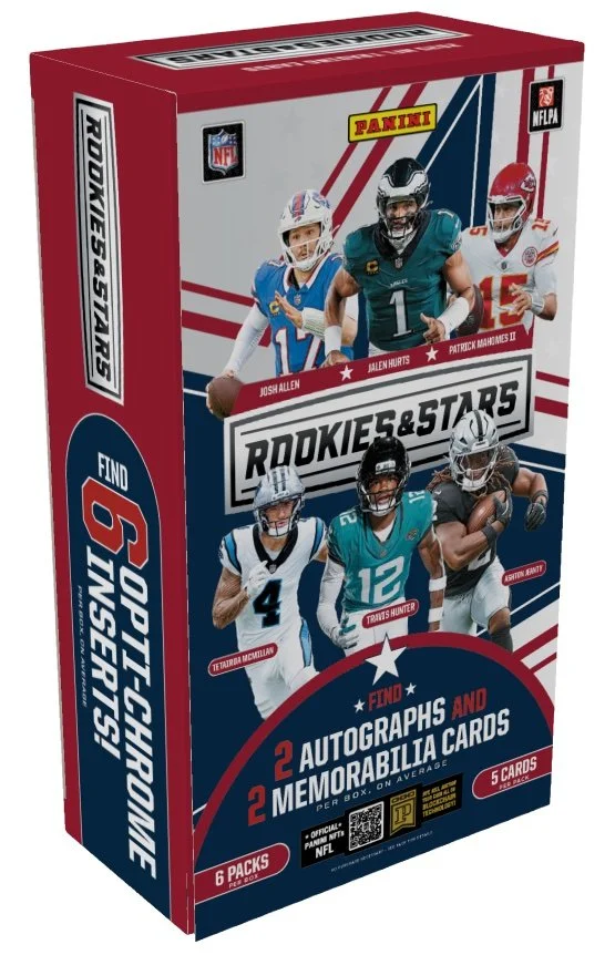 2 Rookies and Stars Hobby Boxes + 4 Donruss Megas
