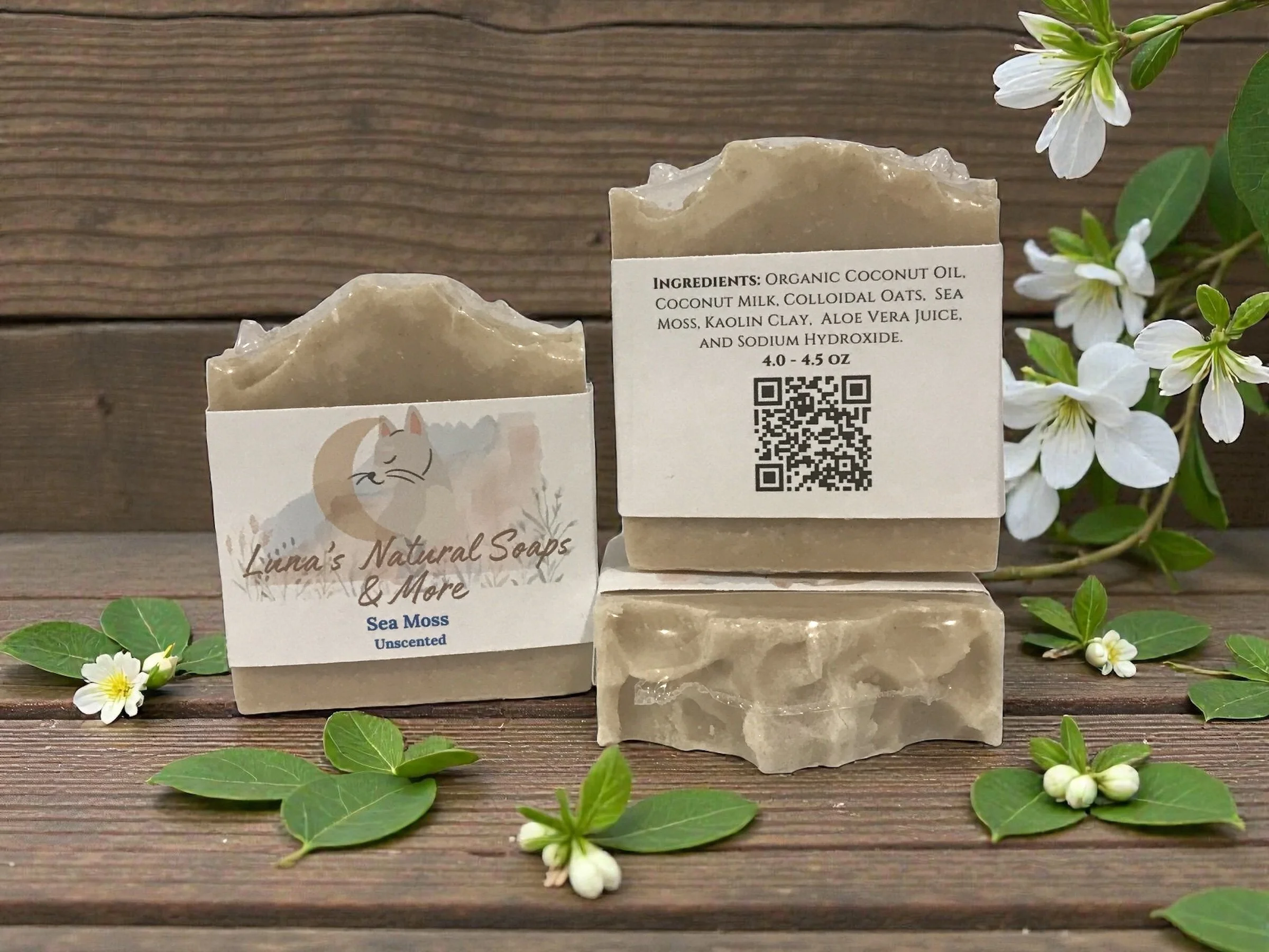 Unscented Sea Moss Soap