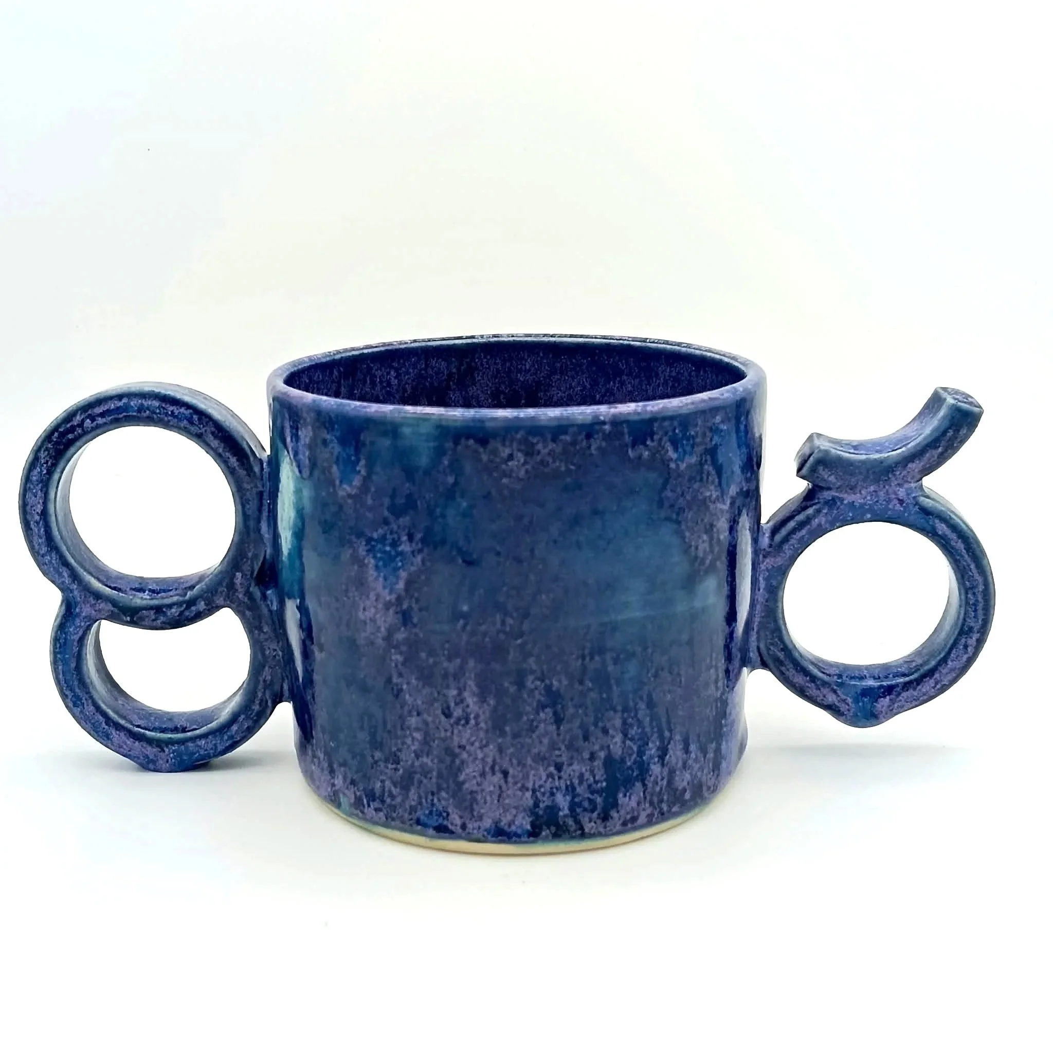 Cosmic Monkey Mug, 2026. White Stoneware. 8 cm
