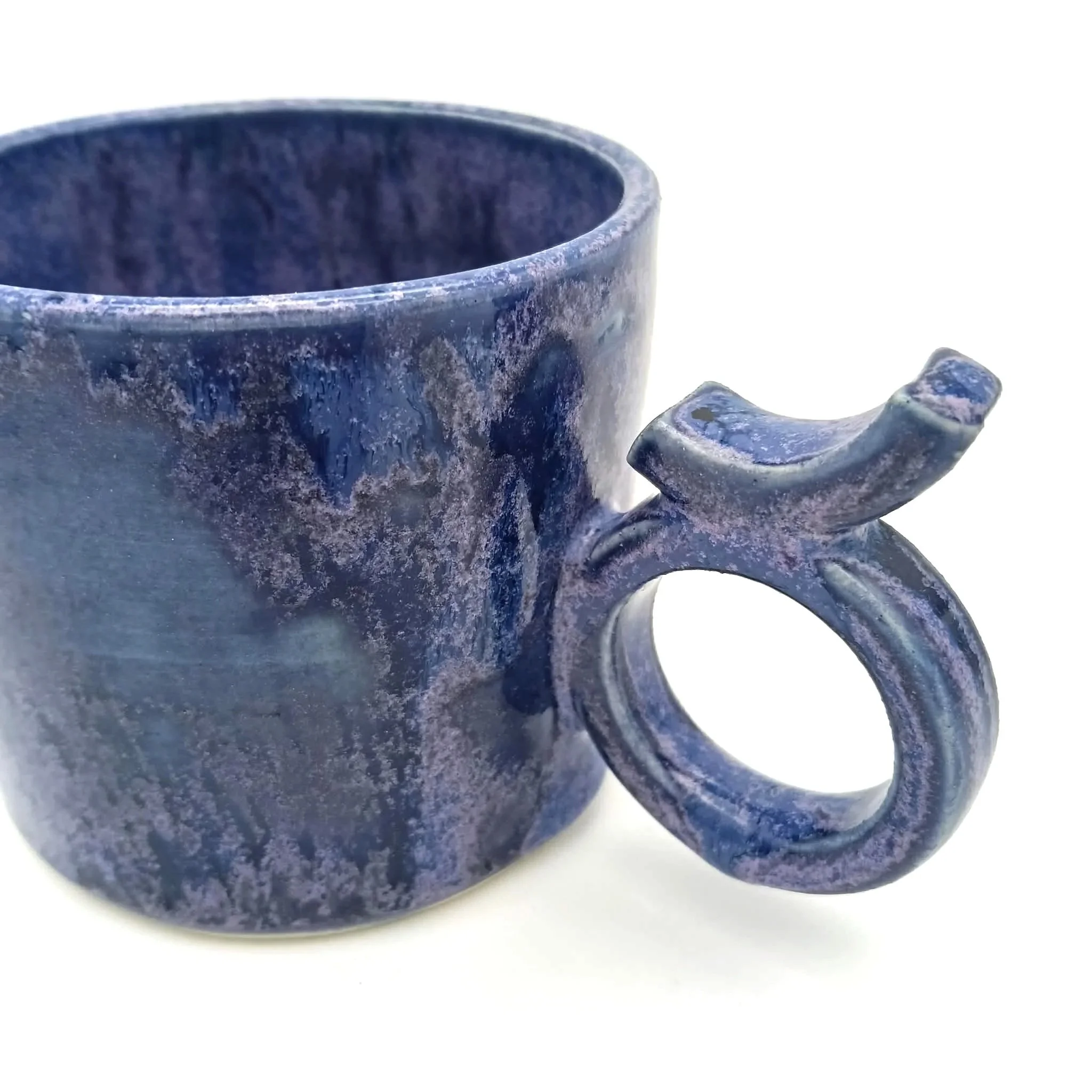 Cosmic Monkey Mug, 2026.  Detail.