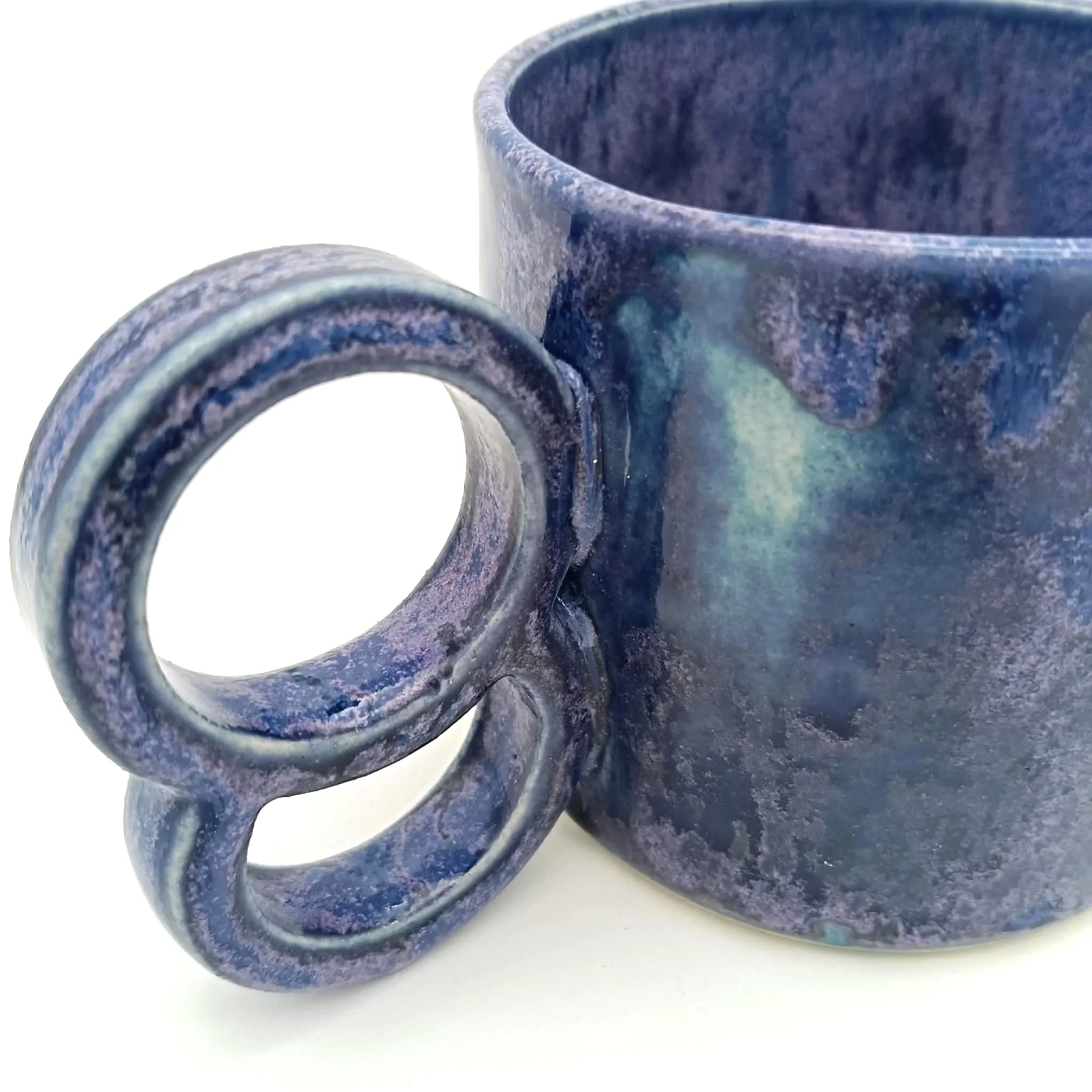Cosmic Monkey Mug, 2026.  Detail.