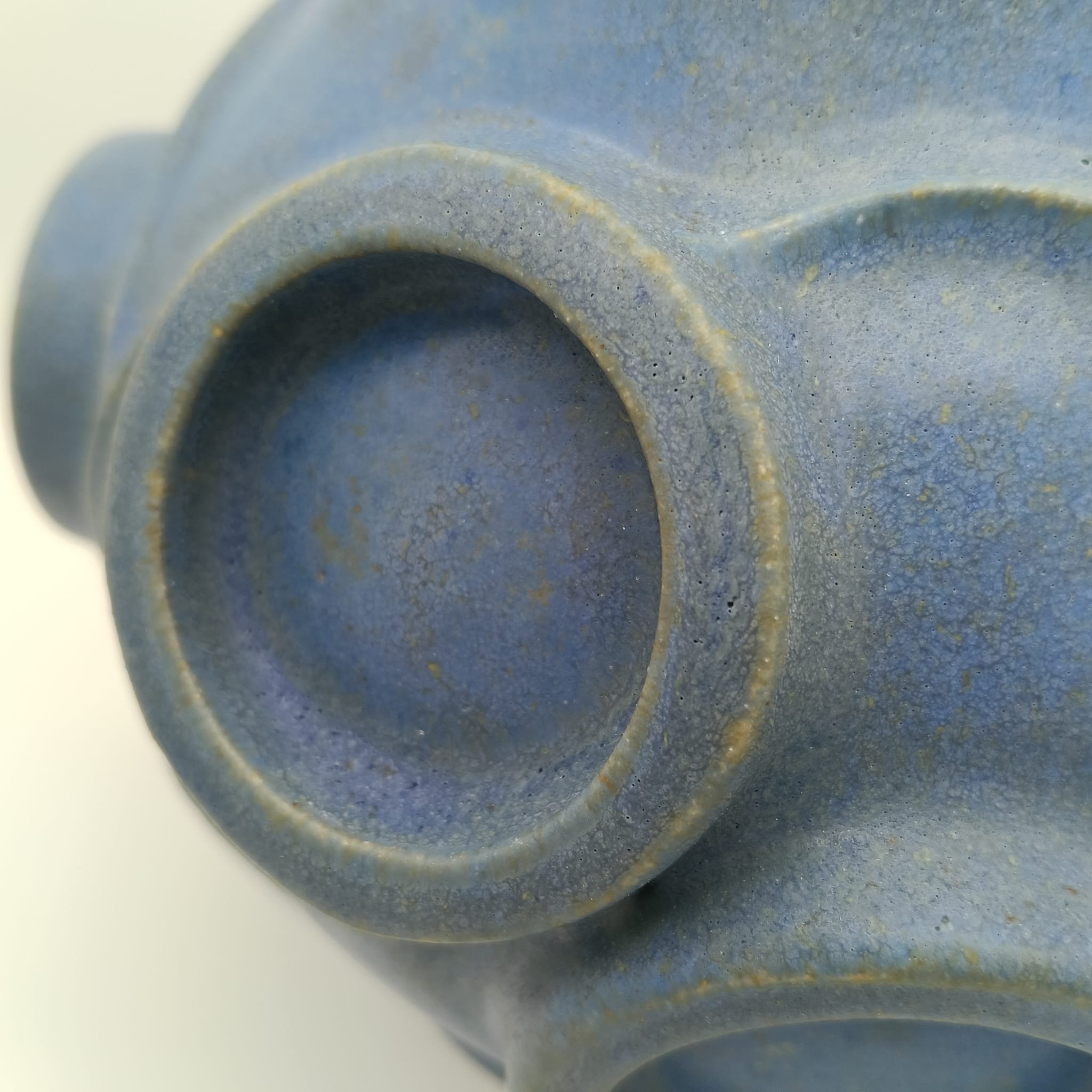 Detail: Blue Loop Jar