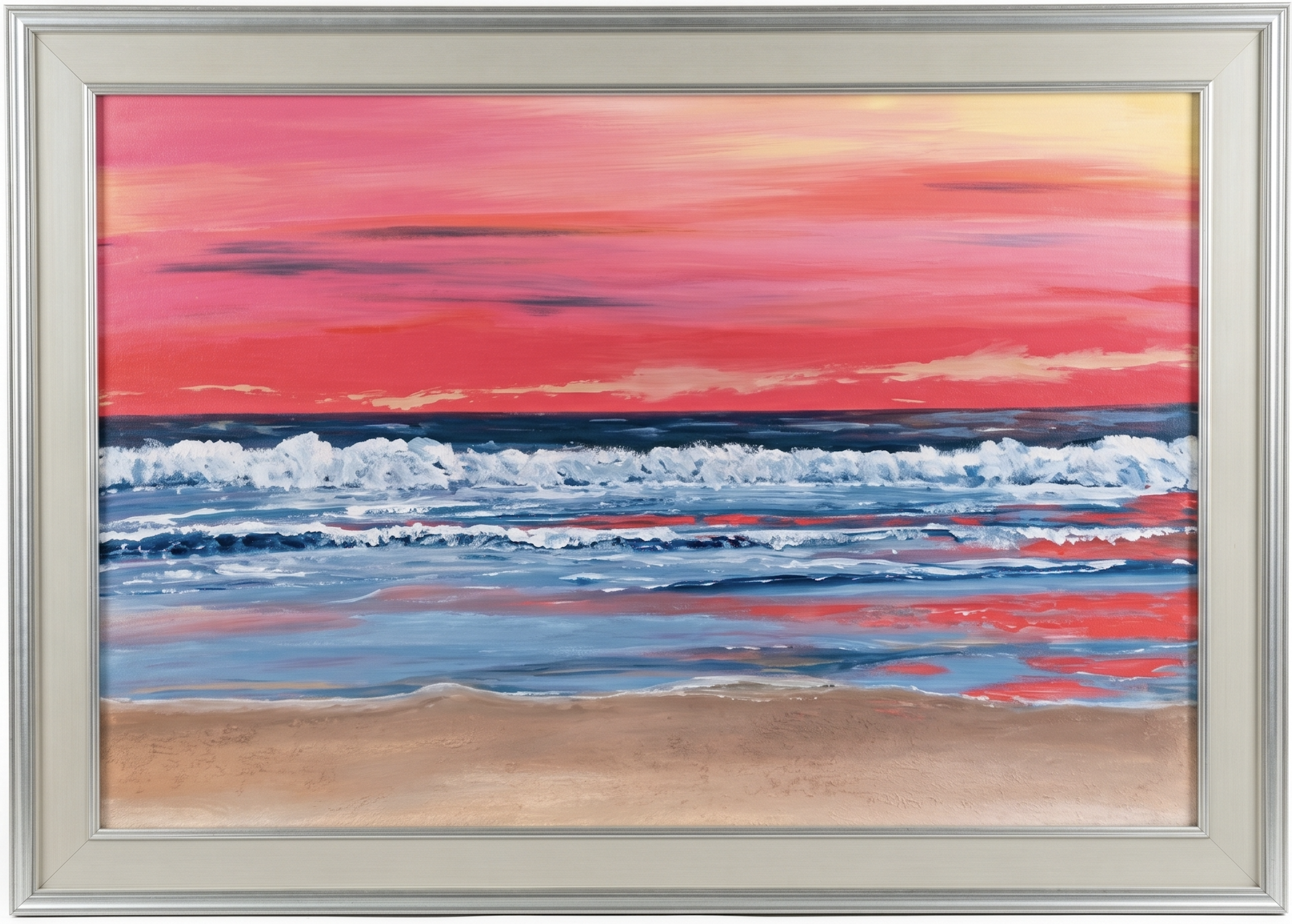 Dawns Fire / 24x36 / Acrylic on Canvas