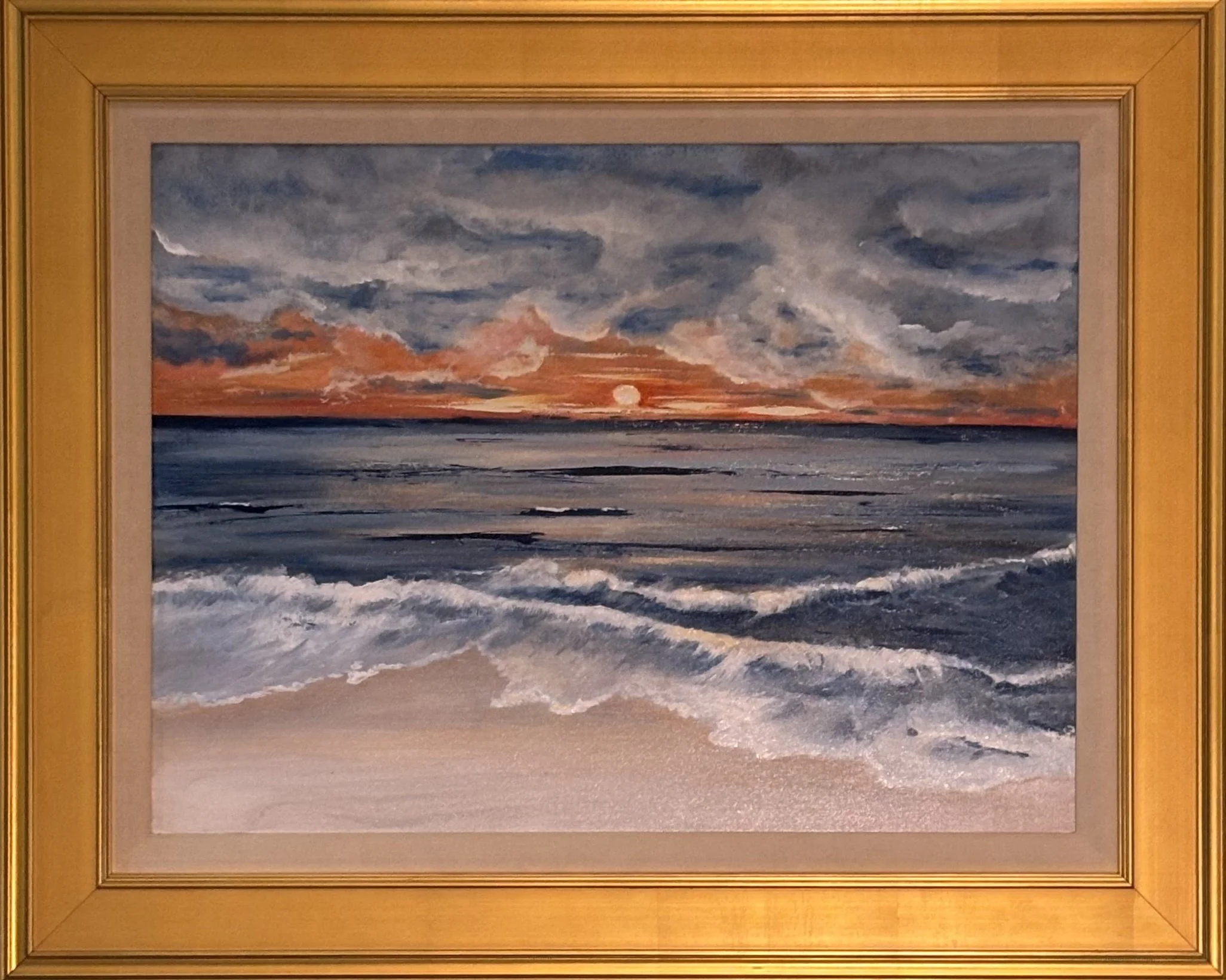 Azure Tides / 18x24 / Acrylic on Canvas