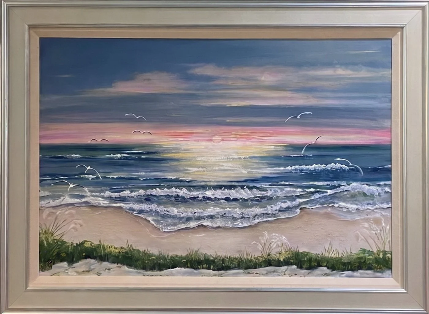 Rolling Tides / 24x36 / Acrylic on Canvas
