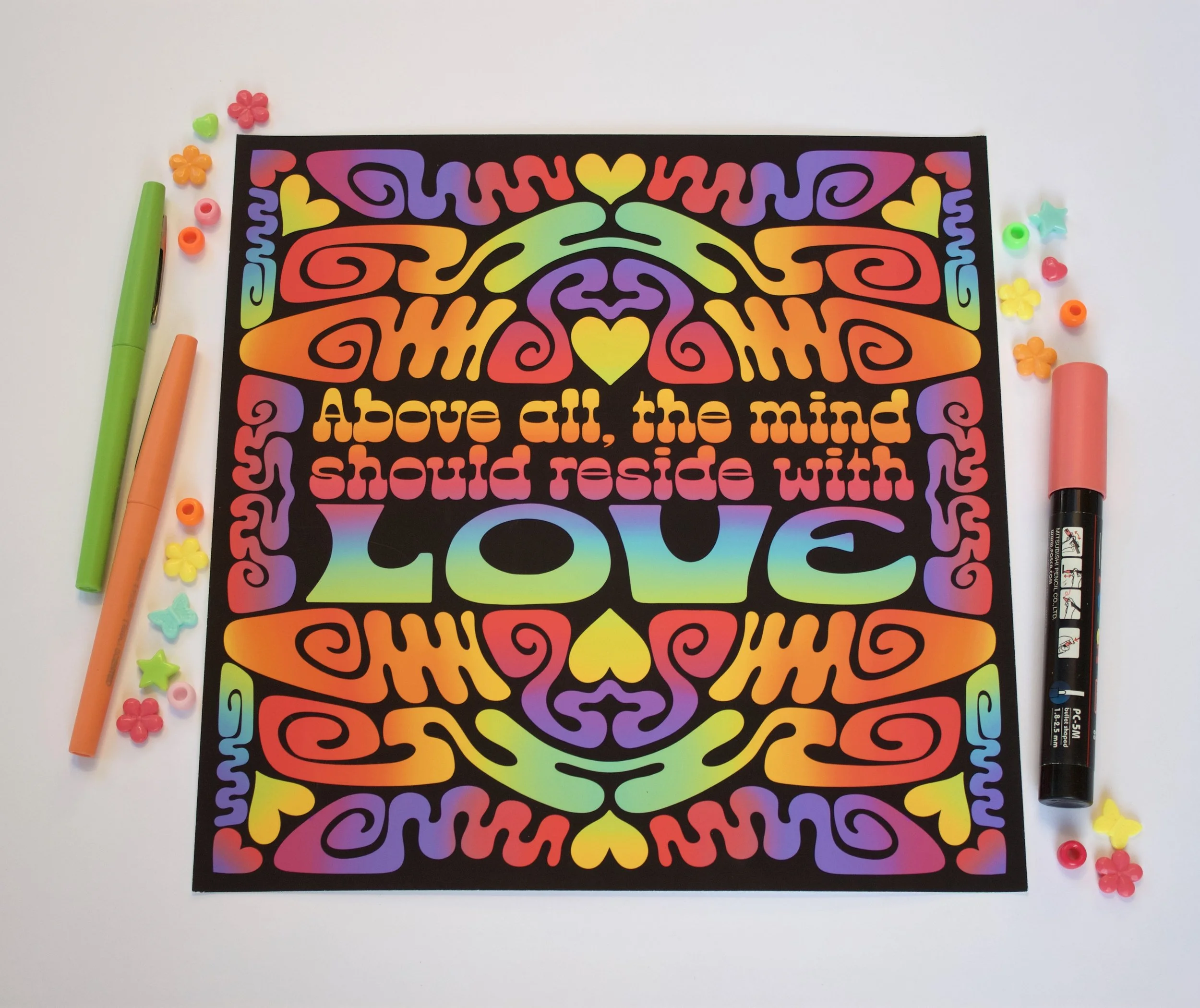 Above All - 10x10in Print
