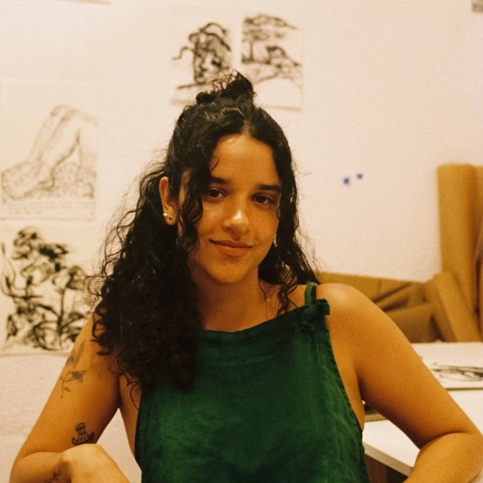 Portrait of Vale Ro, a ceramic artist working with hand-built sculptural vessels and contemporary ceramic forms.