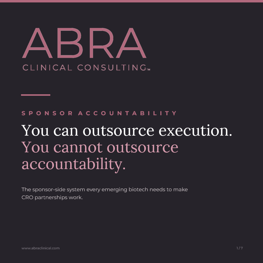 Building a CRO Management Function From Scratch