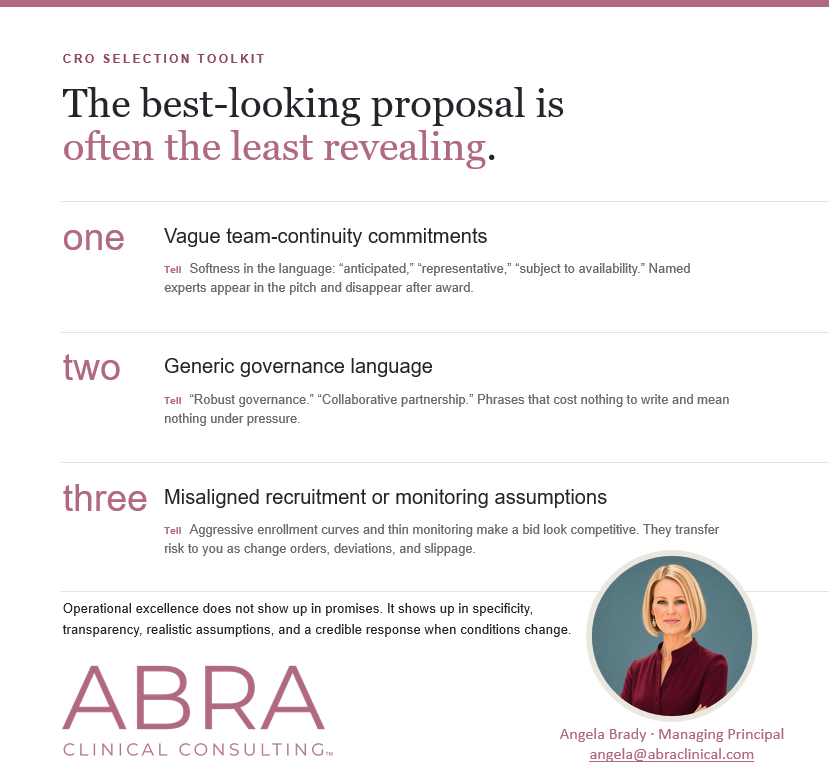 Three Red Flags in CRO Proposals That Predict Headaches Later