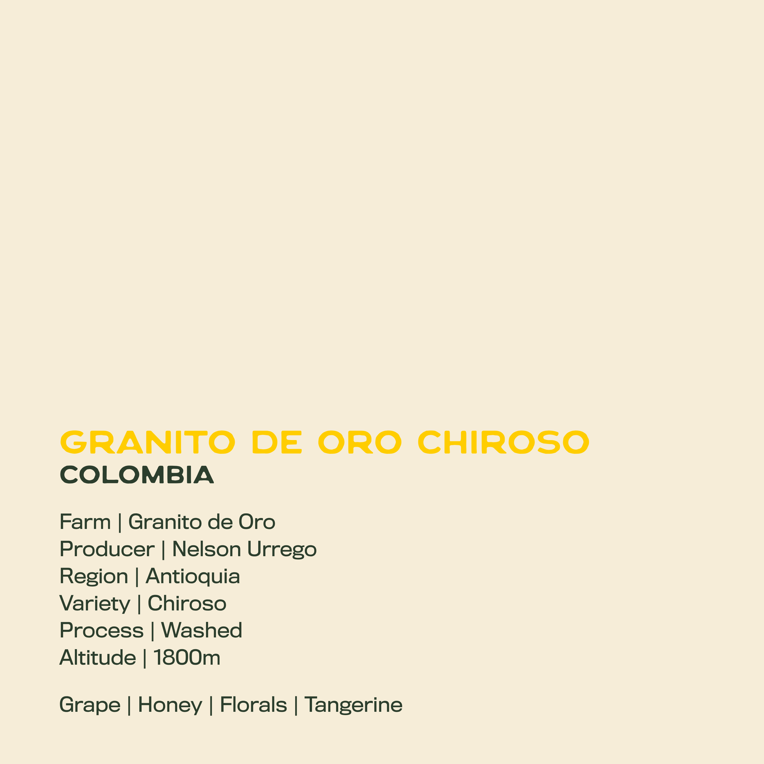 Granito de Oro Chiroso