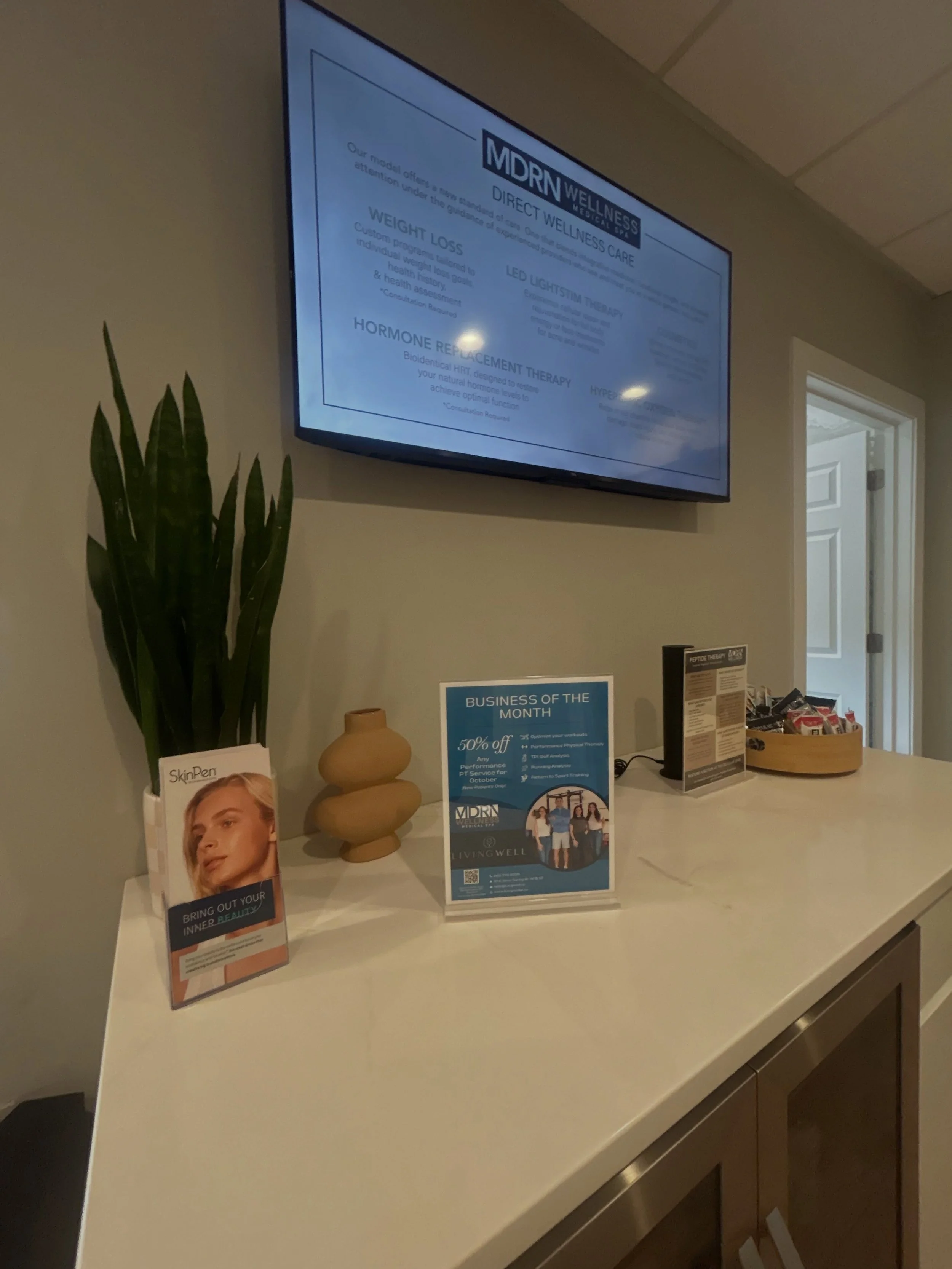We spend our days helping people Feel better, Move better, Perform better and stay active for the long game.

But the truth is&hellip; we have to take care of ourselves, too. 

That&rsquo;s why we&rsquo;re proud to partner with MDRN Wellness Medical 