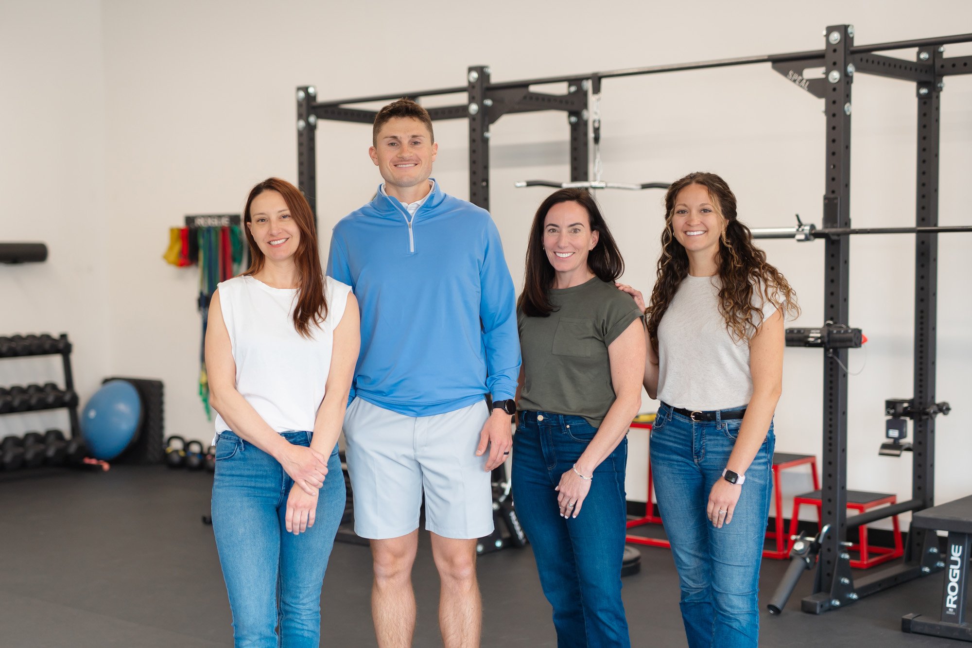 Living Well's doctors of physical therapy, performance coaches, and recovery specialists