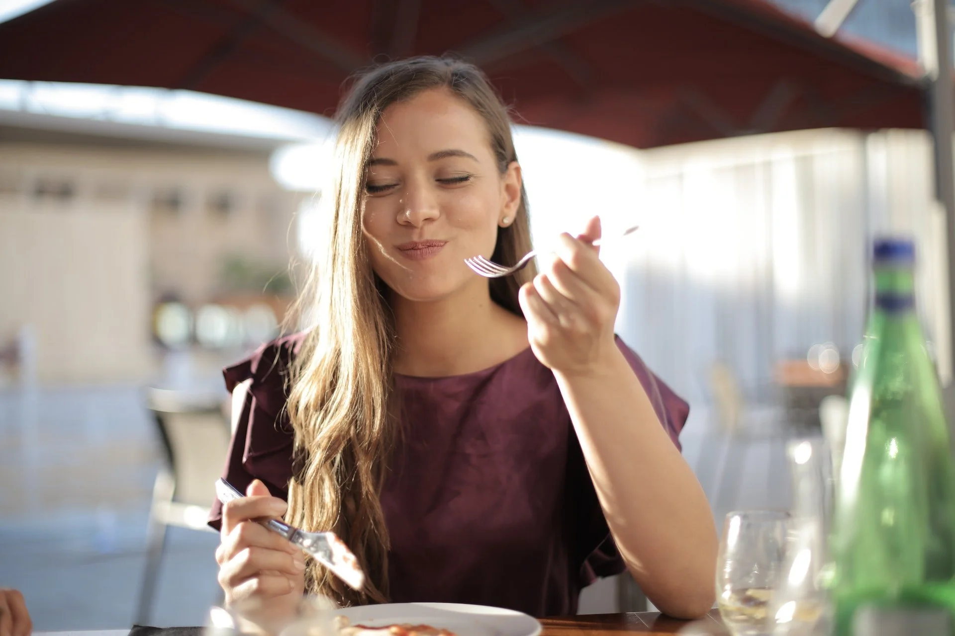 Young woman maintaining healthy lifestyle after stopping Wegovy treatment