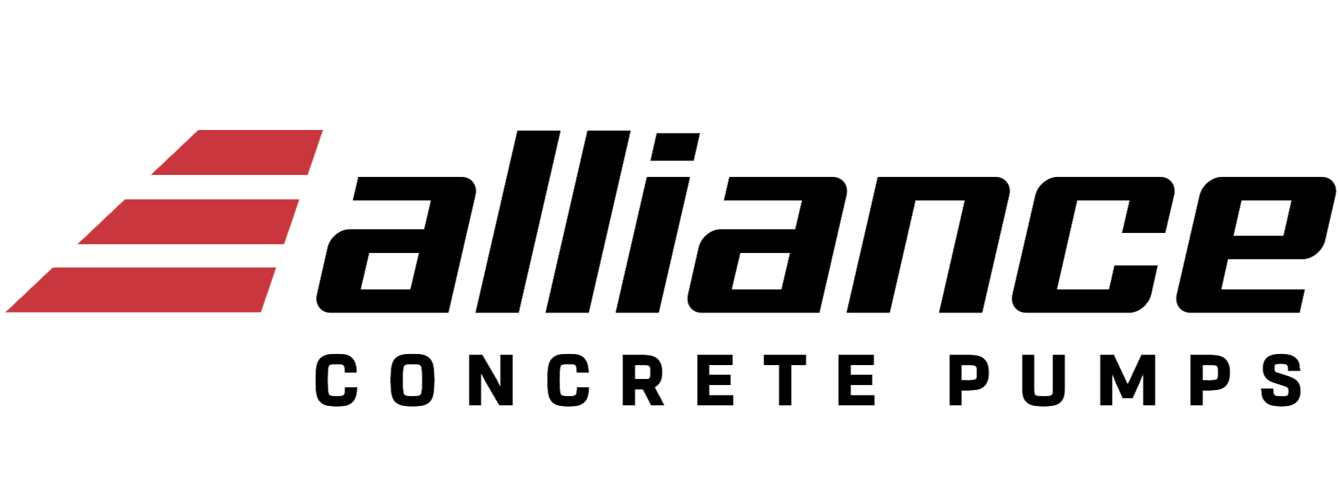 Eldorado Concrete Pumps logo with red stylized lines and black text.