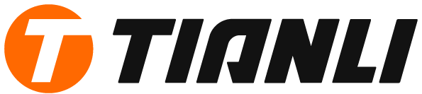 Tianli logo with a black stylized text and an orange circular emblem containing a black letter T.