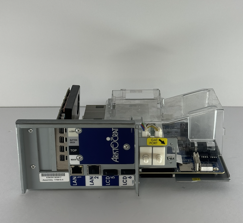 Aristocrat Gen 8 CPU w/ K1200 Video Card (4 Mini DP)(Complete) for Helix Plus UR, Helix Plus SL, Helix XT