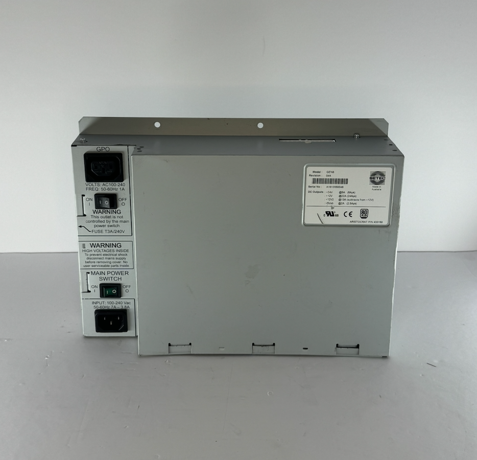 Aristocrat Gen 8 Power Supply (Setec) for Helix UR, Helix Plus UR, Helix SL, Helix Plus SL
