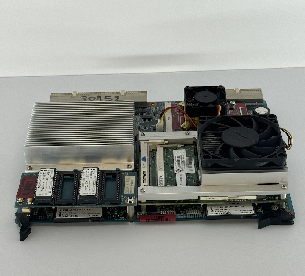 Konami KP3 CPU w/ Red Video Card -256 MB Complete for Podium
