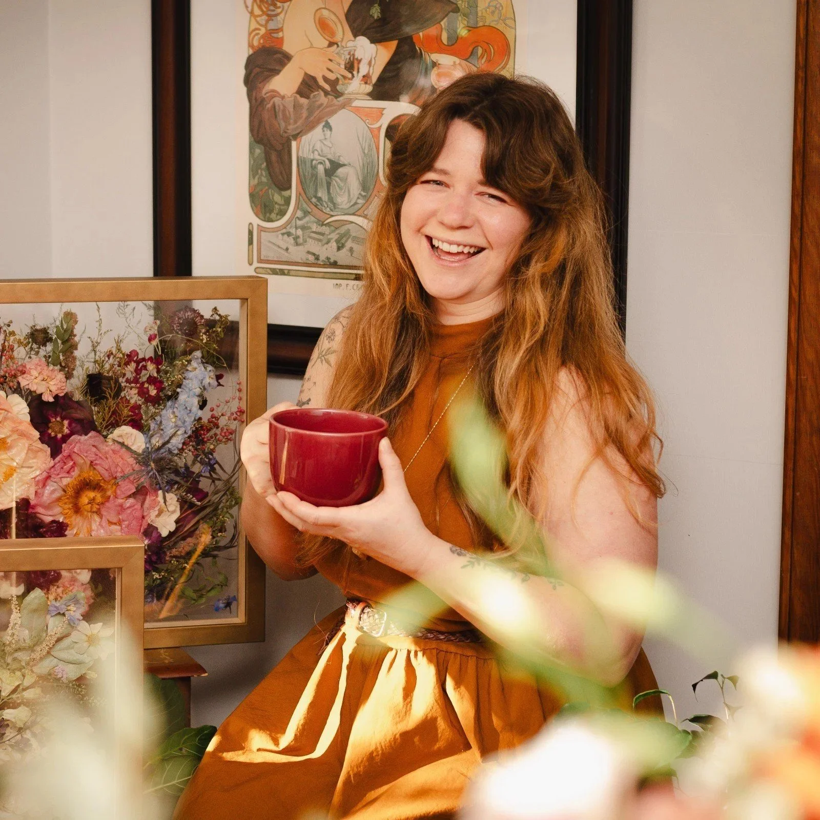 Tia Lorraine, Floral Preservation Artist in Clyde, Ambire Collective member