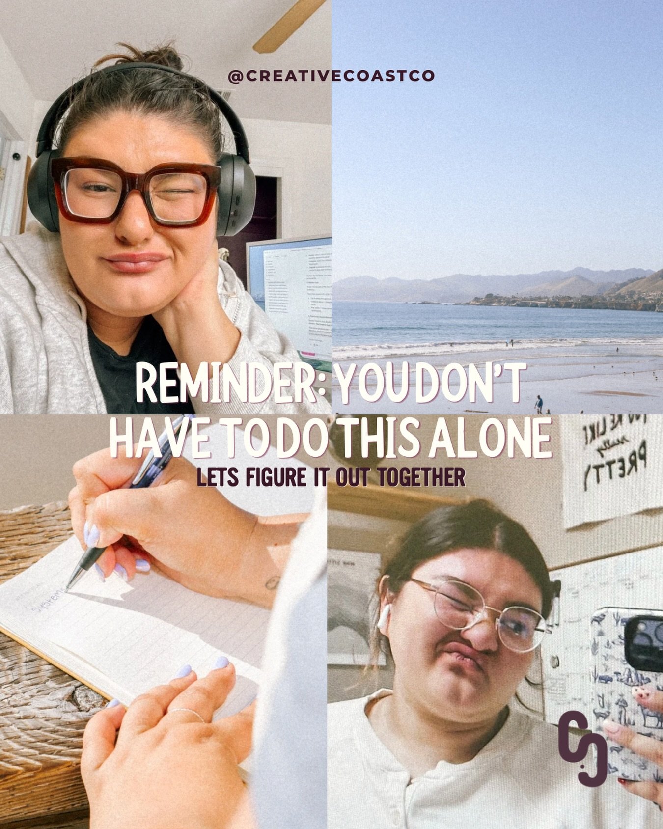No matter the phase or stage you are at in your business. Figuring it out tends to be the hardest part And if we&rsquo;re being honest, doing it alone kind of sucks.

Sometimes you just need someone to sit down with, talk things through, ask the righ