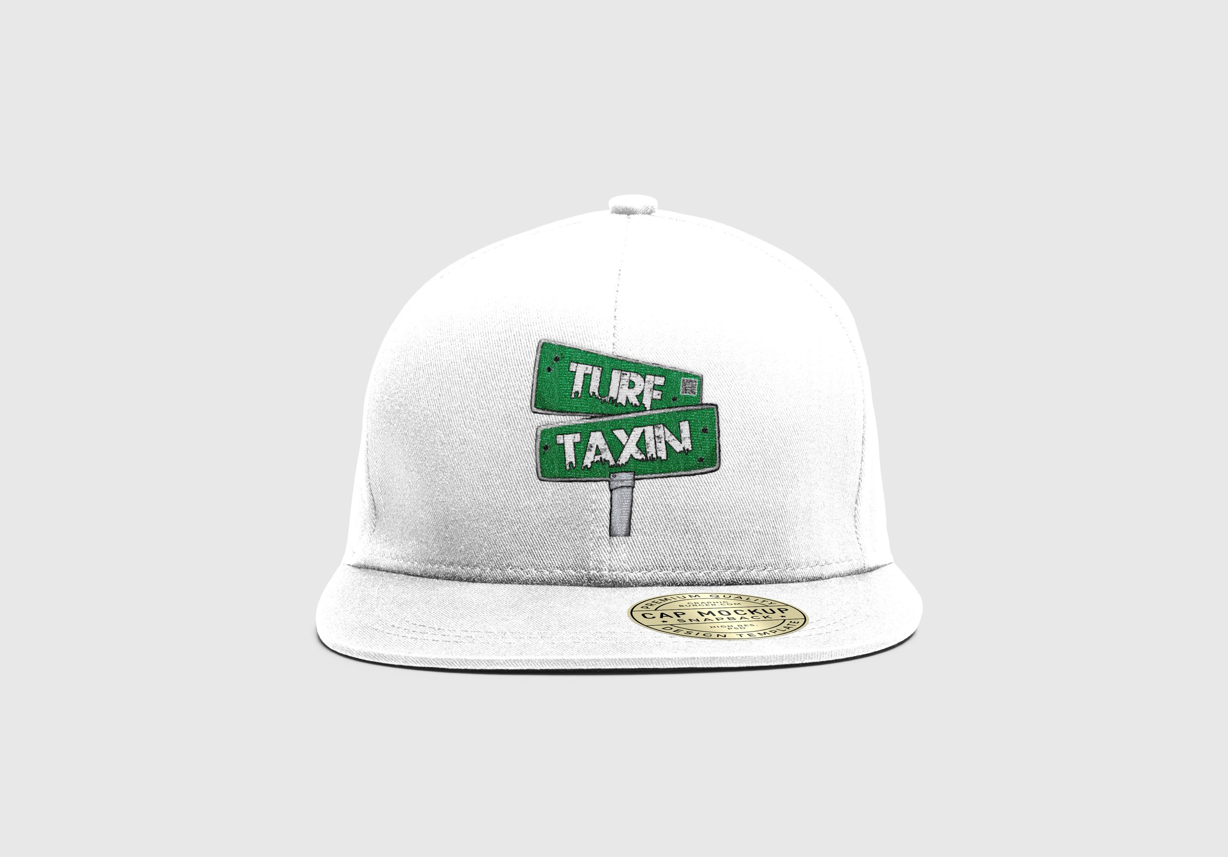 Turf Taxin Hat (White)