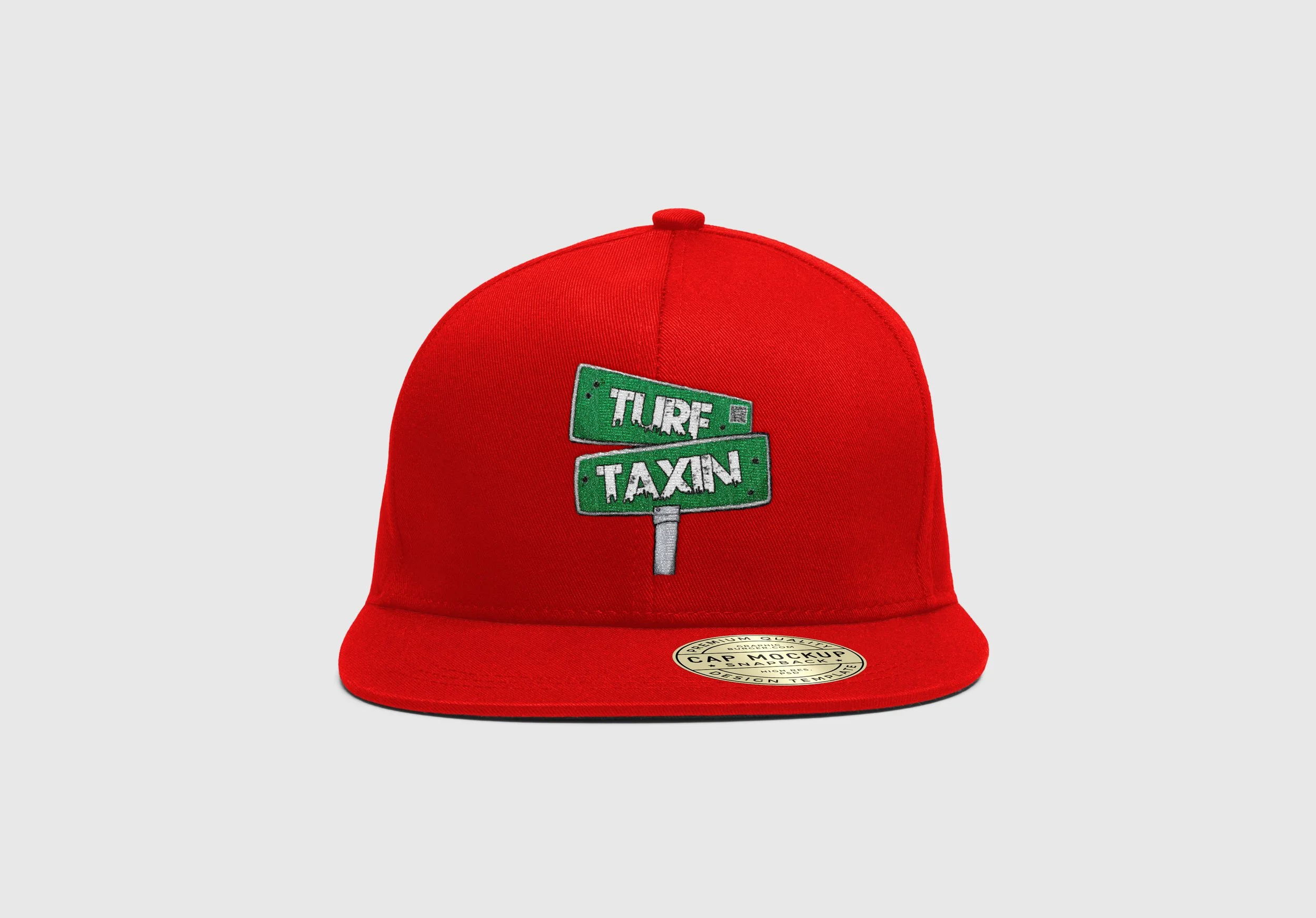 Turf Taxin Hat (Red)