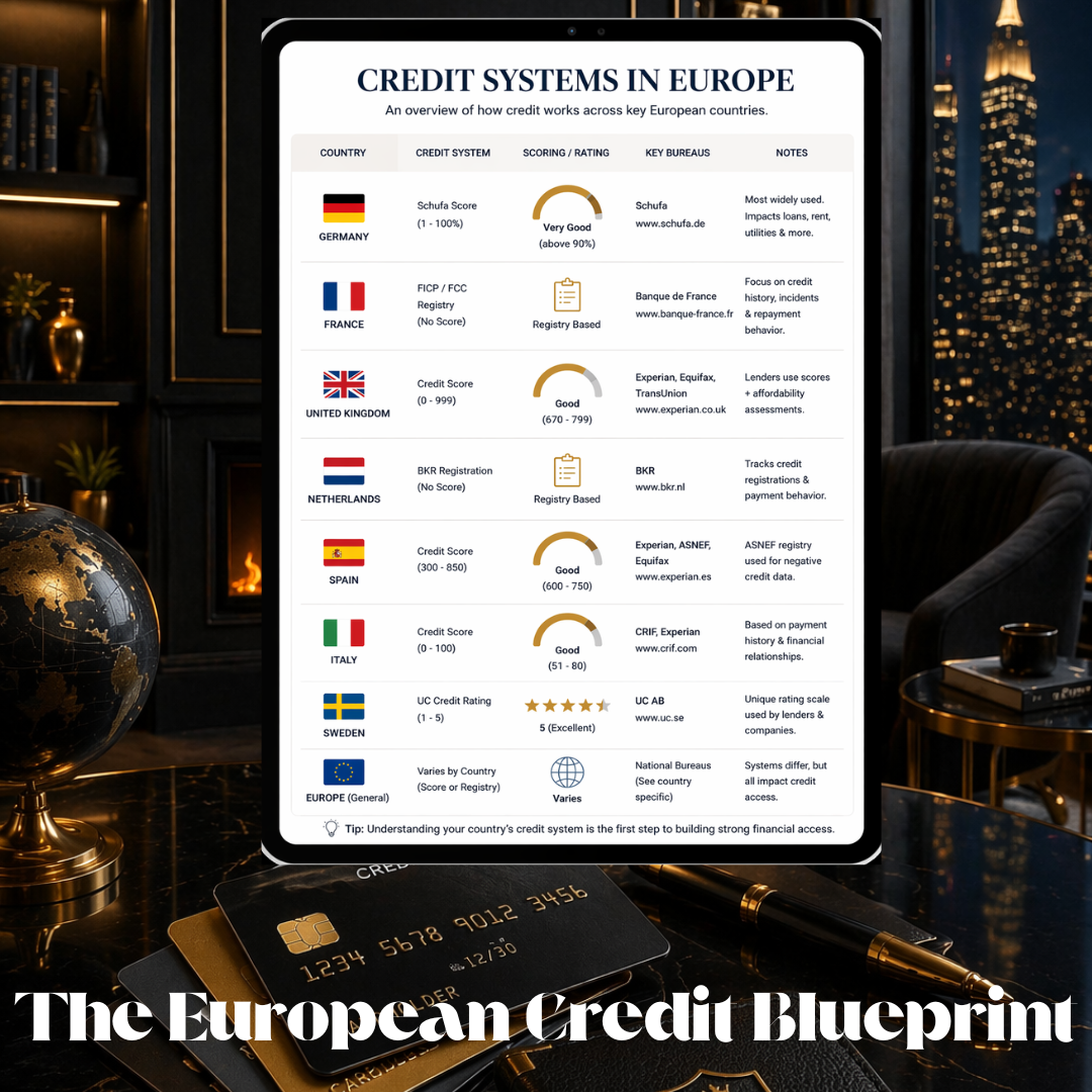 The European Credit Blueprint