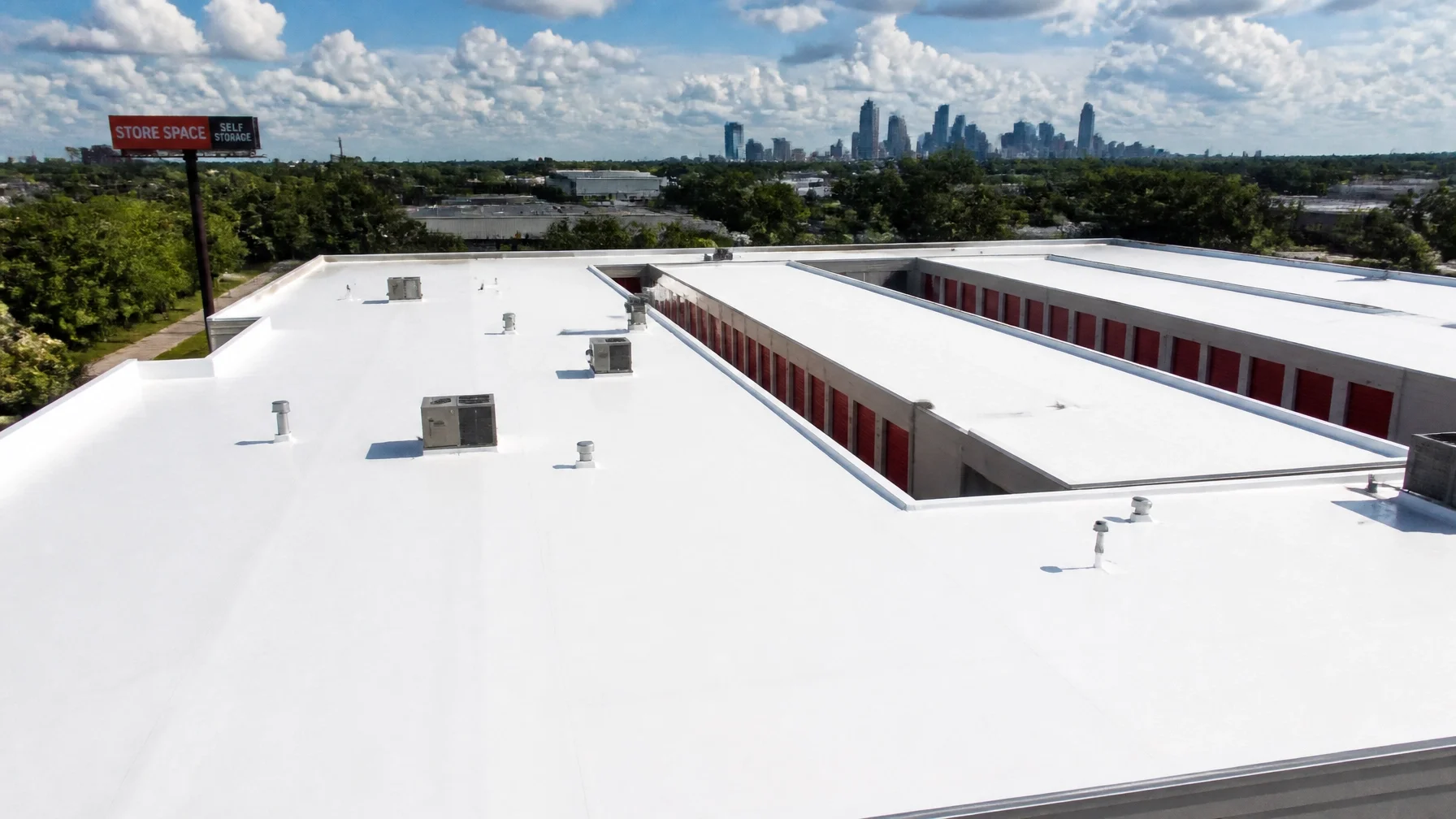 Roof Coating vs. Roof Replacement for Self-Storage Facilities in Houston, TX: Which Is the Better Investment?