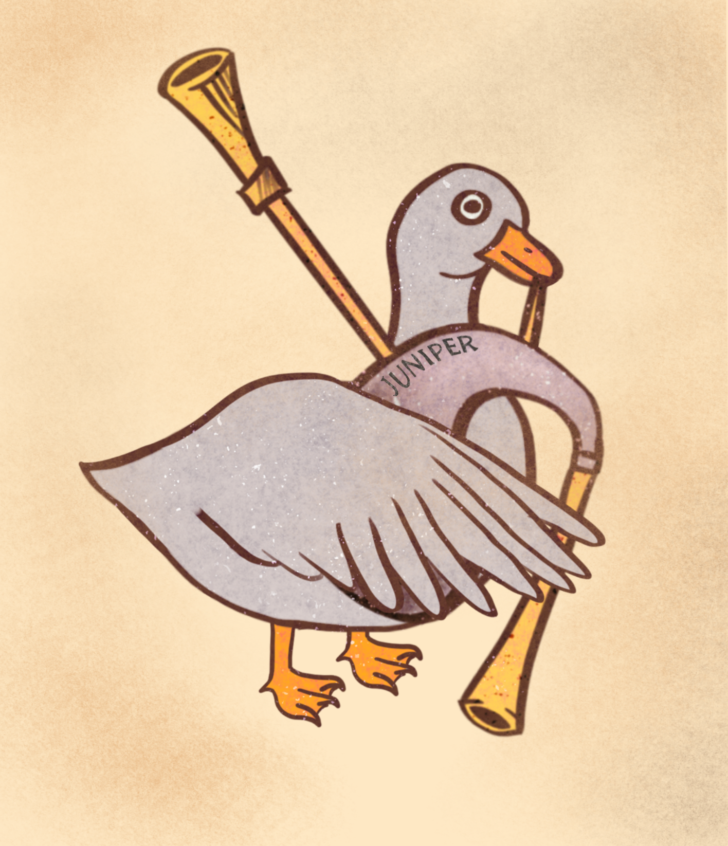 Duck Sticker