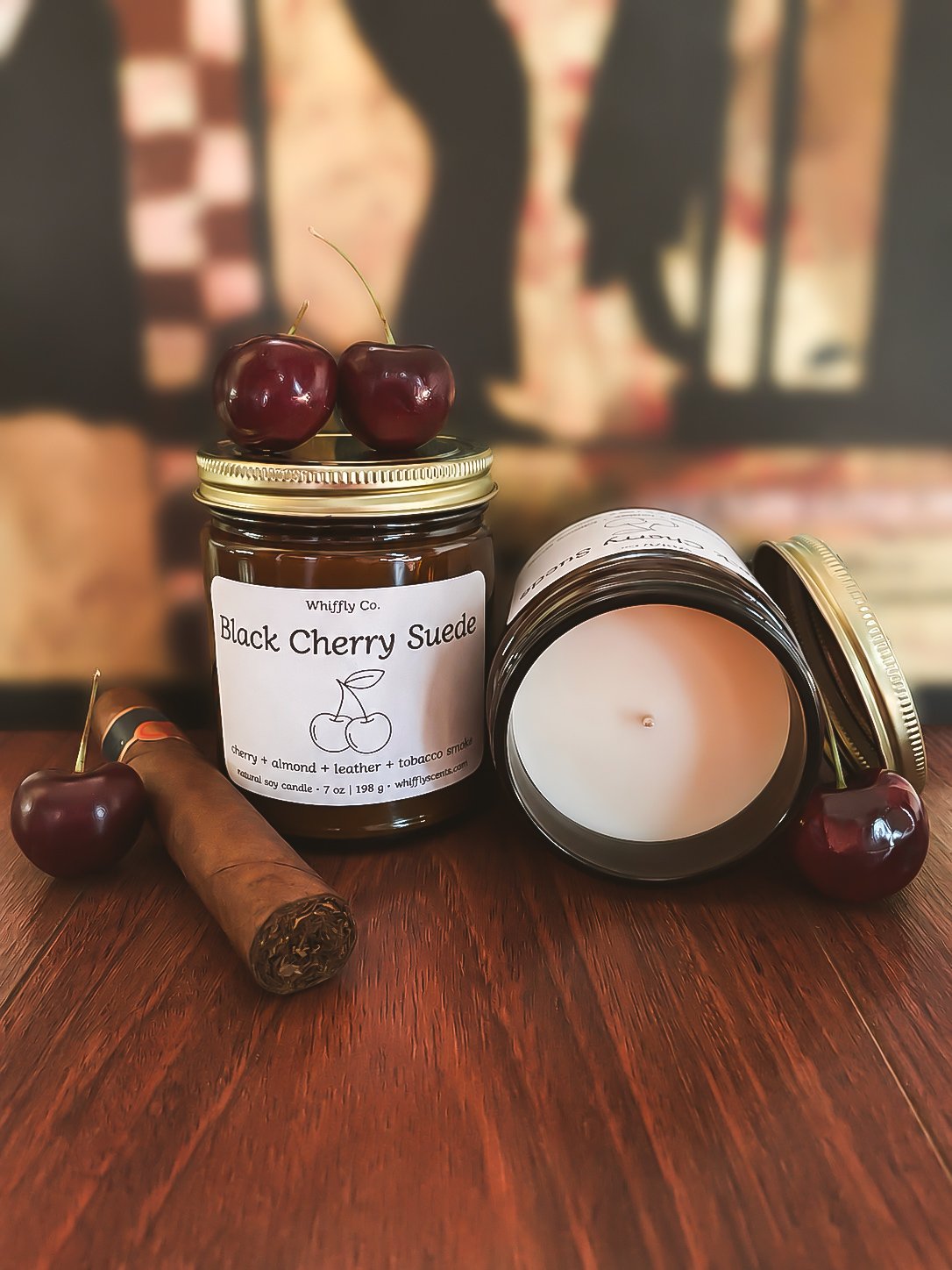 Black Cherry Suede
