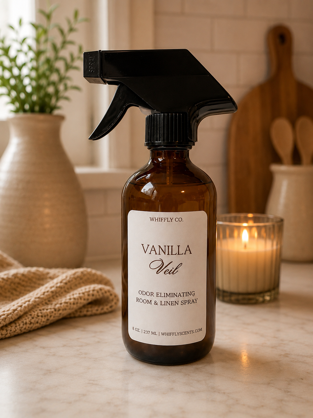 Vanilla Veil - Odor Eliminating Room & Linen Spray