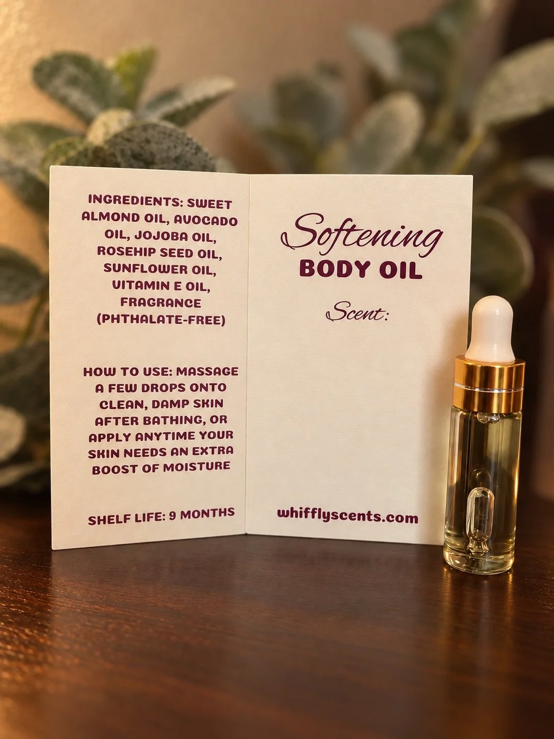 Body & Beard Oil Samples