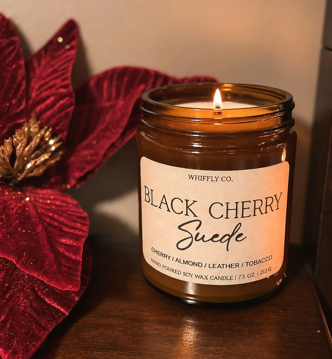 Black Cherry Suede
