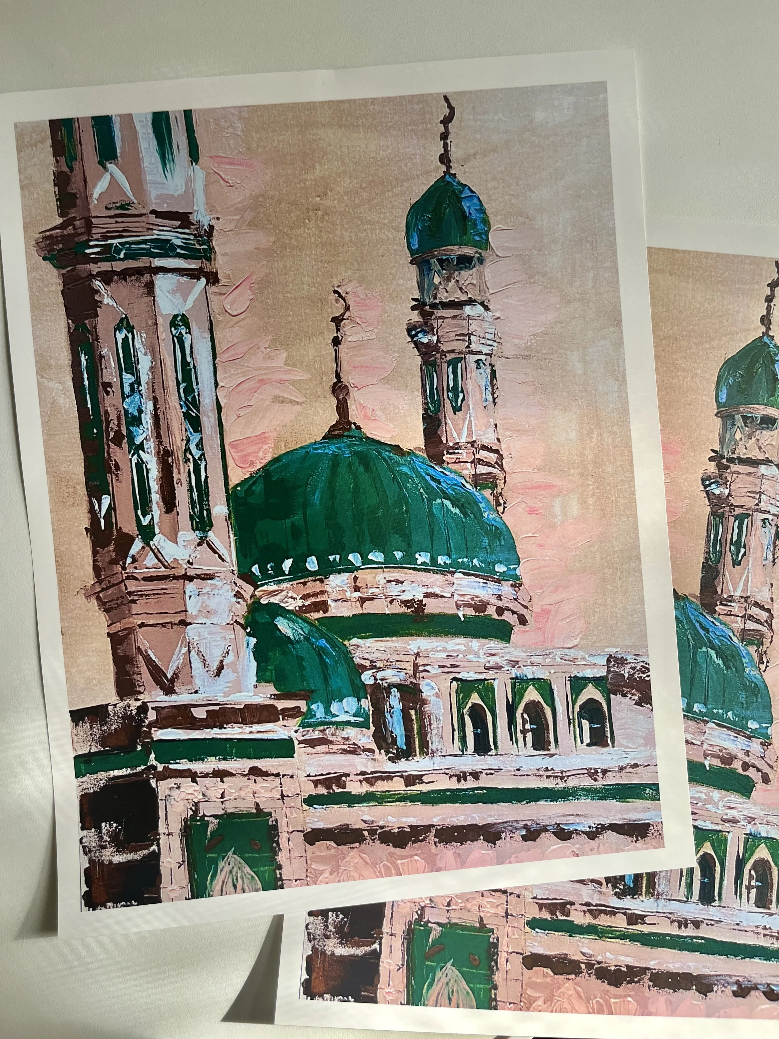Karaganda Mosque Print
