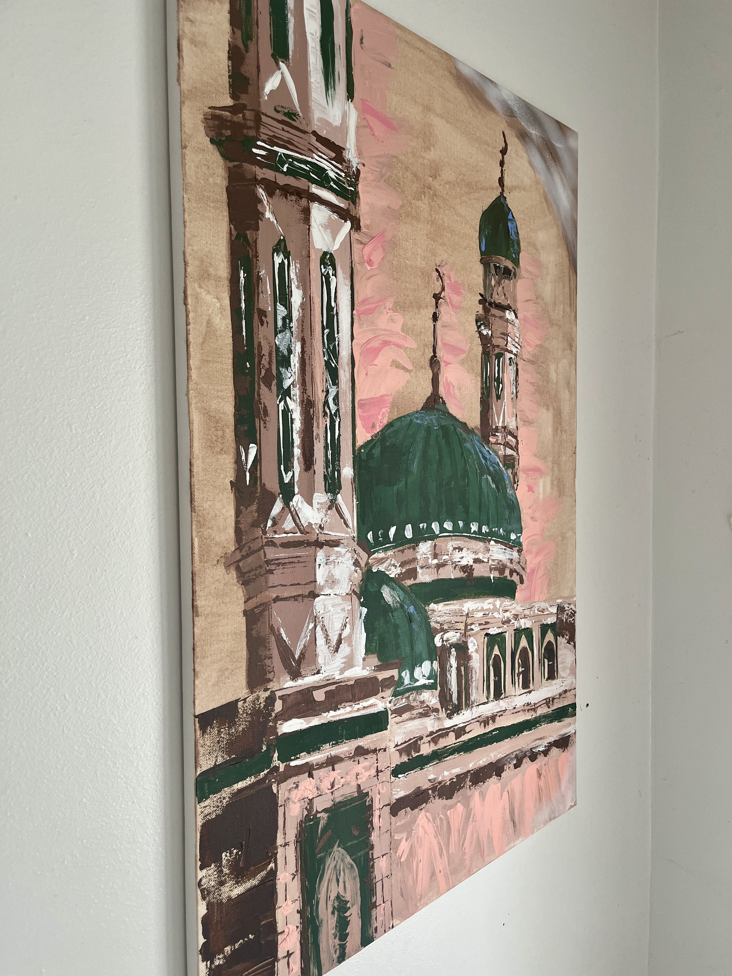 Karaganda Mosque Painting