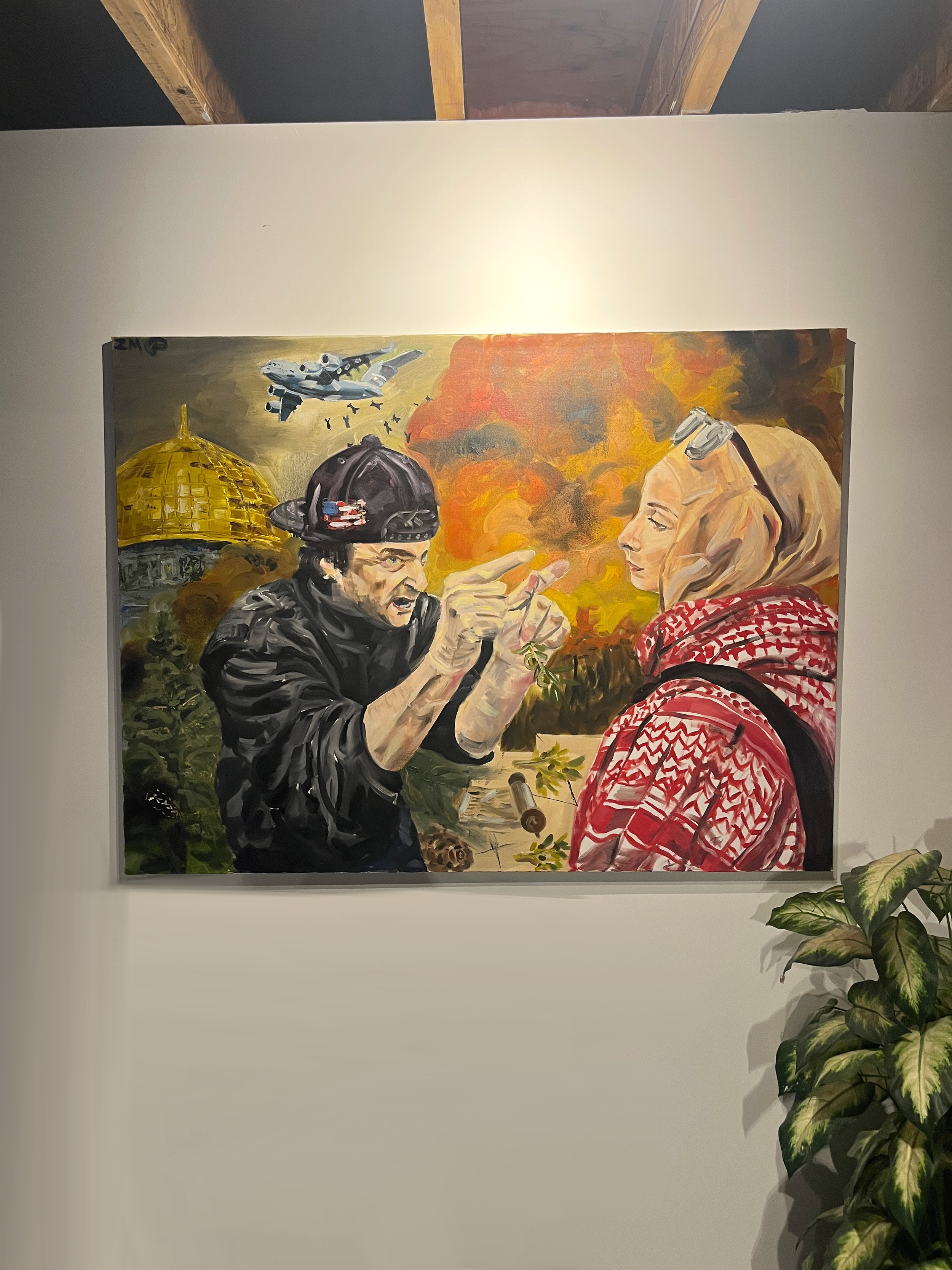 Pine Treason Painting