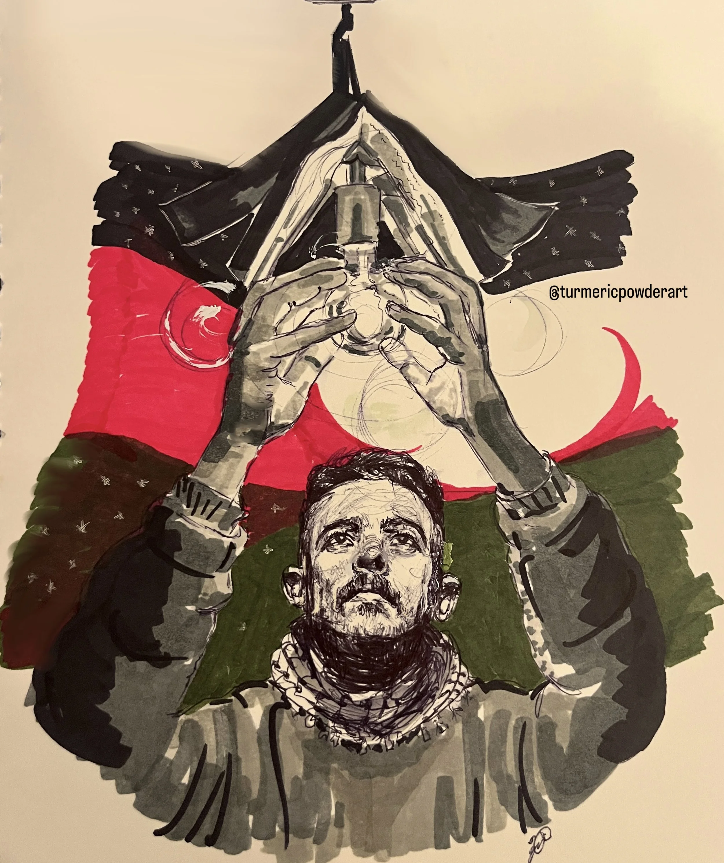 Gaza's Phoenix Library owner, Omar Hamad