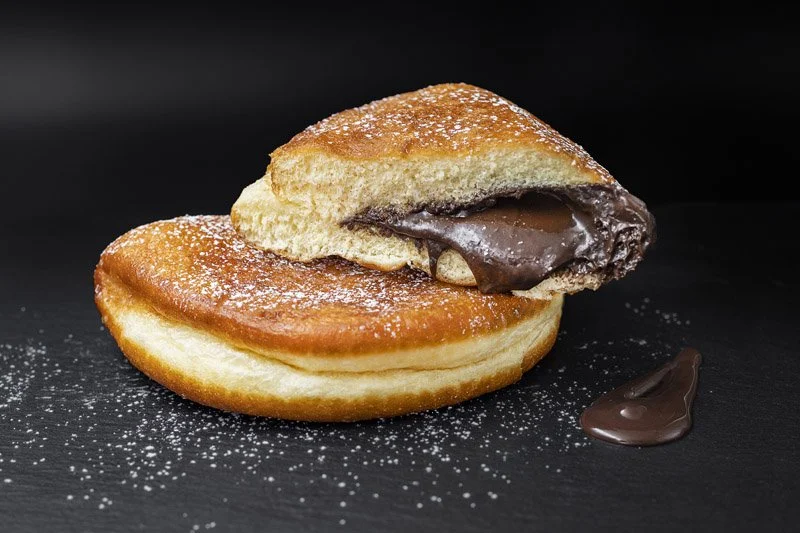 Langoș cu ciocolată 