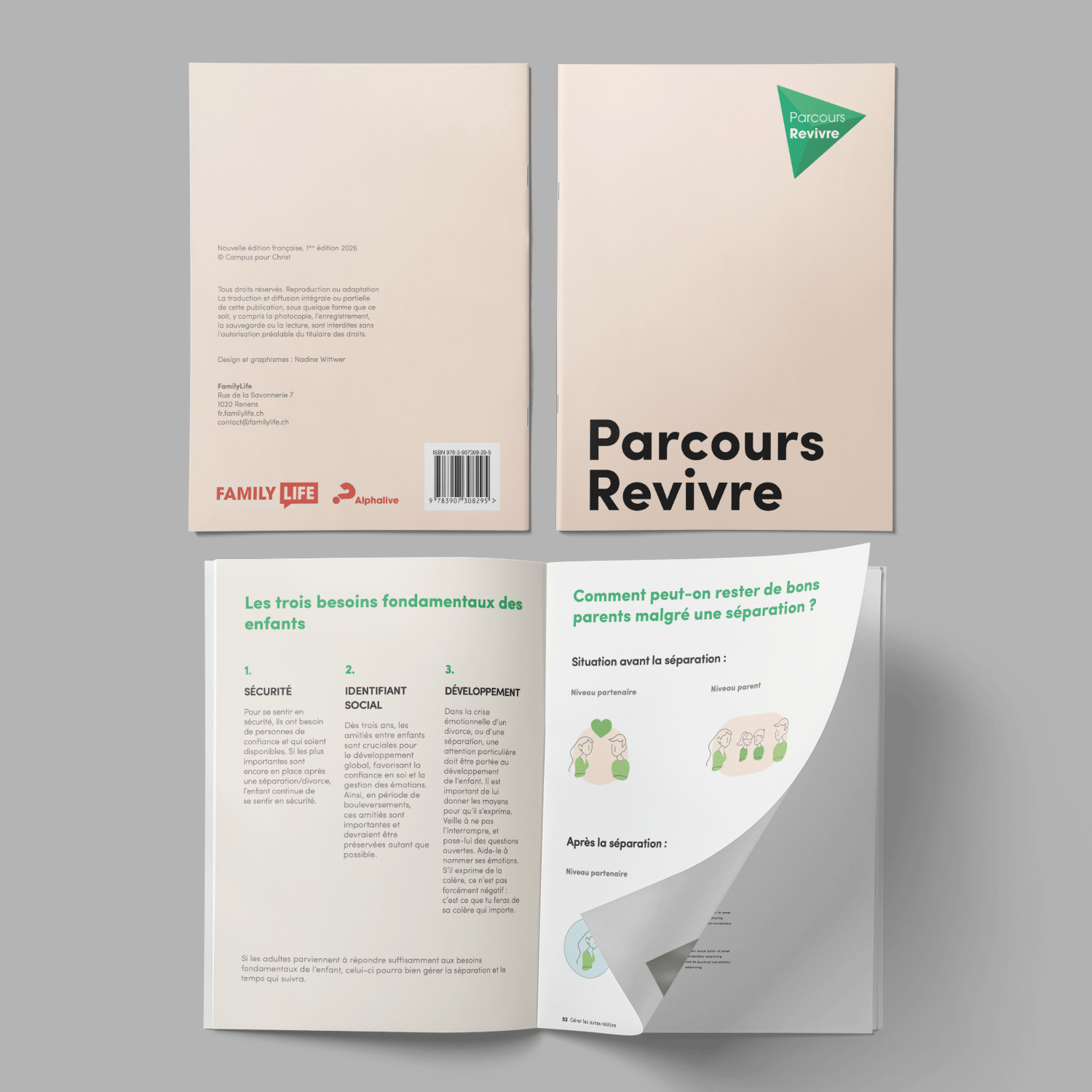 Mise en Page Brochure - Revivre